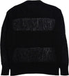 VAQUERA-Giant-maglione-ampio-in-nero-da-donna