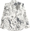 VAQUERA-Hollywood-Lowbrow-camicia-abbottonata-in-cotone-in-bianco-da-donna