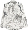 VAQUERA-Hollywood-Lowbrow-camicia-abbottonata-in-cotone-in-bianco-da-donna