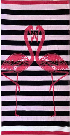 VARIE-FANTASIE-TELI-MARE-IN-SPUGNA-DI-COTONE-EGIZIANO-RIGHE-90x165