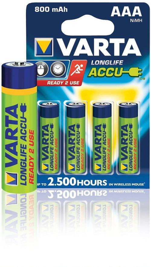 VARTA Batterie ricaricabili AAA