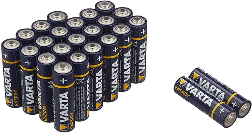 Varta Energy AA Stilo Batterie Alcaline Confezione da 24 Pile