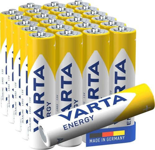 Varta Energy AAA Ministilo Batterie Alcaline Confezione da 24 Pile