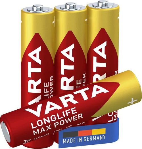 Varta Longlife Max Power Max Tech Batteria Alcalina Stilo AAA