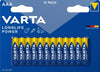 Varta Longlife Power High Energy Batteria Alcalina, Ministilo AAA Lr03  Confezione da 12 Pile