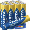 Varta Longlife Power High Energy Batteria Alcalina, Stilo AA Lr06 Confezione da 12 Pile