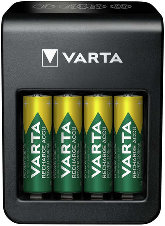 Varta Originale Caricatore USB LCD per Batterie