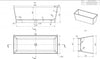 Vasca-da-Bagno-Design-forma-squadrata-Qube