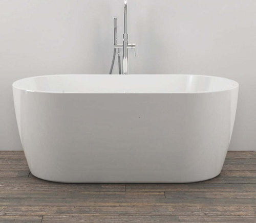 Vasca Da Bagno Free Standing 002 Acrilico Bianco Lucido Ovale L138xH57xP75 Fai da te/Attrezzature per cucine e bagni/Attrezzature per bagni/Vasche da bagno/Vasche da bagno con piedini Ogomondo - Martina Franca, Commerciovirtuoso.it