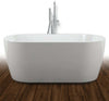 Vasca Da Bagno Free Standing 002 Acrilico Bianco Lucido Ovale L138xH57xP75 Fai da te/Attrezzature per cucine e bagni/Attrezzature per bagni/Vasche da bagno/Vasche da bagno con piedini Ogomondo - Martina Franca, Commerciovirtuoso.it