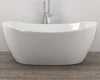 Vasca Da Bagno Free Standing 004 Acrilico Bianco Lucido Ovale Fai da te/Attrezzature per cucine e bagni/Attrezzature per bagni/Vasche da bagno/Vasca da bagno giapponese Ogomondo - Martina Franca, Commerciovirtuoso.it