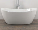Vasca Da Bagno Free Standing 004 Acrilico Bianco Lucido Ovale Fai da te/Attrezzature per cucine e bagni/Attrezzature per bagni/Vasche da bagno/Vasca da bagno giapponese Ogomondo - Martina Franca, Commerciovirtuoso.it