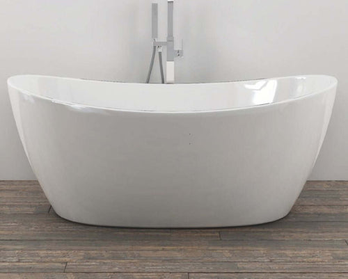 Vasca Da Bagno Free Standing 004 Acrilico Bianco Lucido Ovale Fai da te/Attrezzature per cucine e bagni/Attrezzature per bagni/Vasche da bagno/Vasca da bagno giapponese Ogomondo - Martina Franca, Commerciovirtuoso.it