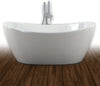 Vasca Da Bagno Free Standing 004 Acrilico Bianco Lucido Ovale Fai da te/Attrezzature per cucine e bagni/Attrezzature per bagni/Vasche da bagno/Vasca da bagno giapponese Ogomondo - Martina Franca, Commerciovirtuoso.it