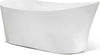 Vasca-da-bagno-free-Standing-Bianca-con-Piletta-e-Troppopieno-cm-170