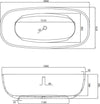 Vasca Da Bagno Free Standing Greta Artificial Stone Bianco Opaco Matt Fai da te/Attrezzature per cucine e bagni/Attrezzature per bagni/Vasche da bagno/Vasche da bagno con piedini Ogomondo - Martina Franca, Commerciovirtuoso.it
