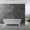 Vasca Da Bagno Free Standing Hannah Artificial Stone Bianco Opaco Matt Fai da te/Attrezzature per cucine e bagni/Attrezzature per bagni/Vasche da bagno/Vasca da bagno giapponese Ogomondo - Martina Franca, Commerciovirtuoso.it