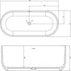 Vasca Da Bagno Free Standing Martha Artificial Stone Bianco Opaco Matt Fai da te/Attrezzature per cucine e bagni/Attrezzature per bagni/Vasche da bagno/Vasca da bagno giapponese Ogomondo - Martina Franca, Commerciovirtuoso.it