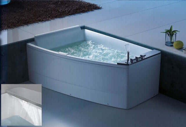 Vasca Idromassaggio Angolare 170x120cm Dreampool 1 Vasca Idromassaggio Ad Angolo Con Controllo Touch Cromoterapia E Cascata A Scomparsa Casa e cucina/Bagno/Attrezzature per bagni/Vasche da bagno/Vasche da bagno idromassaggio Shopbagno.it - Roma, Commerciovirtuoso.it