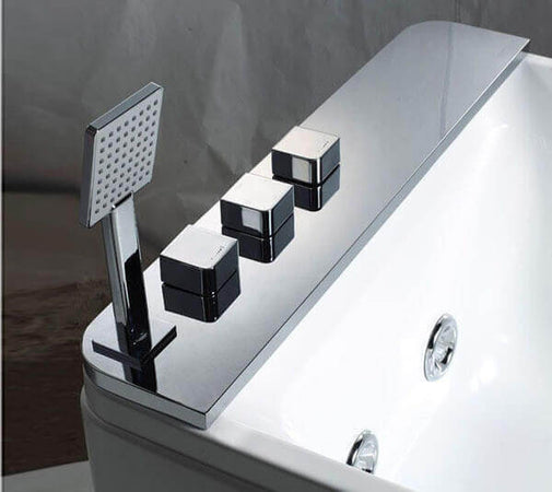 Vasca Idromassaggio Angolare 170x120cm Dreampool 1 Vasca Idromassaggio Ad Angolo Con Controllo Touch Cromoterapia E Cascata A Scomparsa Casa e cucina/Bagno/Attrezzature per bagni/Vasche da bagno/Vasche da bagno idromassaggio Shopbagno.it - Roma, Commerciovirtuoso.it