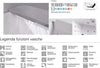 Vasca Idromassaggio Angolare 170x120cm Dreampool 1 Vasca Idromassaggio Ad Angolo Con Controllo Touch Cromoterapia E Cascata A Scomparsa Casa e cucina/Bagno/Attrezzature per bagni/Vasche da bagno/Vasche da bagno idromassaggio Shopbagno.it - Roma, Commerciovirtuoso.it