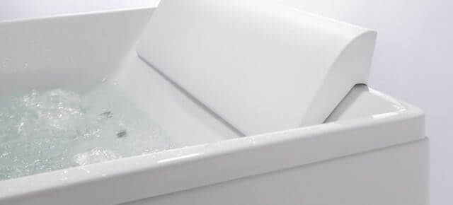Vasca Idromassaggio Bianca E Acciaio 180x120cm Getto a Cascata Controllo Touch Poggiatesta Ergonomico E Funzione Cromoterapia Casa e cucina/Bagno/Attrezzature per bagni/Vasche da bagno/Vasche da bagno idromassaggio Shopbagno.it - Roma, Commerciovirtuoso.it