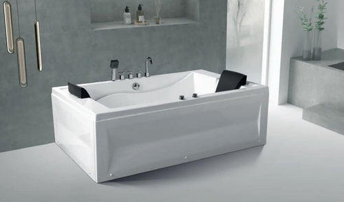 Vasca Idromassaggio XL Due Posti 175x120 Fai da te/Attrezzature per cucine e bagni/Attrezzature per bagni/Vasche da bagno/Vasche da bagno con piedini Shopbagno.it - Roma, Commerciovirtuoso.it