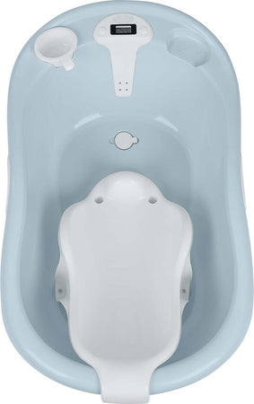 Vaschetta da bagno Kikkaboo Lavera Blue con termometro Prima infanzia/Igiene e benessere/Bagnetto/Vaschette e riduttori La Casa Del Bebè - Napoli, Commerciovirtuoso.it