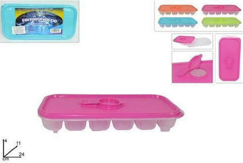 Vaschetta Formaghiaccio Forme 12 Cubetti Ghiaccio Copertura Coperchio 4 Colori Casa, arredamento e bricolage > Cucina > Forme Ghiaccio Trade Shop italia - Napoli, Commerciovirtuoso.it