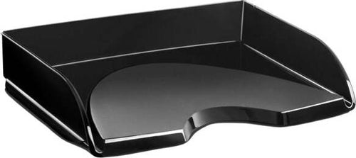 Vaschetta portacorrispondenza - apertura frontale - 26x35 1x6 9 cm - nero crystal - Cep Cancelleria e prodotti per ufficio/Archivio ufficio e accessori per scrivania/Archivio ufficio/Cartelle/Portariviste Eurocartuccia - Pavullo, Commerciovirtuoso.it