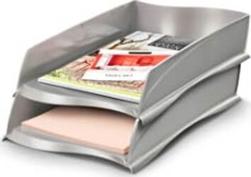 Vaschetta Portacorrispondenza Ellypse extra strong - grigio talpa - 380x275 H 820mm - CEP Cancelleria e prodotti per ufficio/Archivio ufficio e accessori per scrivania/Accessori da scrivania e archiviazione/Cestini per la carta Eurocartuccia - Pavullo, Commerciovirtuoso.it