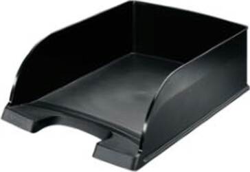 Vaschetta portacorrispondenza Leitz Plus Jumbo - 25 5x10 3x36 cm - nero - Leitz [multipack] 4 pezzi Cancelleria e prodotti per ufficio/Archivio ufficio e accessori per scrivania/Archivio ufficio/Cartelle/Portariviste Eurocartuccia - Pavullo, Commerciovirtuoso.it