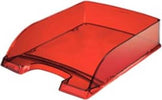 Vaschetta portacorrispondenza Leitz Plus Standard - 25 5x7x36 cm - rosso trasparente - Leitz [multipack] 5 pezzi Cancelleria e prodotti per ufficio/Archivio ufficio e accessori per scrivania/Archivio ufficio/Cartelle/Portariviste Eurocartuccia - Pavullo, Commerciovirtuoso.it
