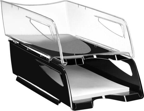 Vaschetta portacorrispondenza Maxi 220+ - 38 6x27x11 5 cm - nero - Cep Cancelleria e prodotti per ufficio/Archivio ufficio e accessori per scrivania/Archivio ufficio/Cartelle/Portariviste Eurocartuccia - Pavullo, Commerciovirtuoso.it