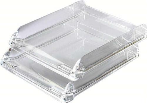 Vaschetta portacorrispondenza Nimbus - 26 8x5 5x33 cm - cristallo trasparente - Rexel Cancelleria e prodotti per ufficio/Archivio ufficio e accessori per scrivania/Archivio ufficio/Cartelle/Portariviste Eurocartuccia - Pavullo, Commerciovirtuoso.it