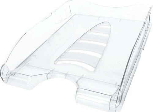 Vaschetta portacorrispondenza Sunrise - 33 5x25 4x7 cm - 23x32 cm - cristallo trasparente - Arda Cancelleria e prodotti per ufficio/Archivio ufficio e accessori per scrivania/Archivio ufficio/Cartelle/Portariviste Eurocartuccia - Pavullo, Commerciovirtuoso.it