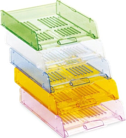 Vaschetta portacorrispondenza TR25310 - 26x34x6 cm - azzurro trasparente - Arda [multipack] 10 pezzi Cancelleria e prodotti per ufficio/Archivio ufficio e accessori per scrivania/Archivio ufficio/Cartelle/Portariviste Eurocartuccia - Pavullo, Commerciovirtuoso.it