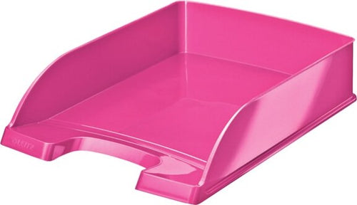 Vaschetta portacorrispondenza WOW - fucsia metallizzato - Leitz Cancelleria e prodotti per ufficio/Archivio ufficio e accessori per scrivania/Archivio ufficio/Cartelle/Portariviste Eurocartuccia - Pavullo, Commerciovirtuoso.it