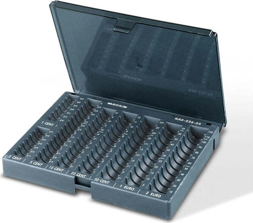 Vaschetta portamonete Aroka con coperchio - 23x19x7 cm - grigio - Metalplus Cancelleria e prodotti per ufficio/Archivio ufficio e accessori per scrivania/Casseforti portamonete e contabanconote/Piccole casseforti per contanti e assegni Eurocartuccia - Pavullo, Commerciovirtuoso.it