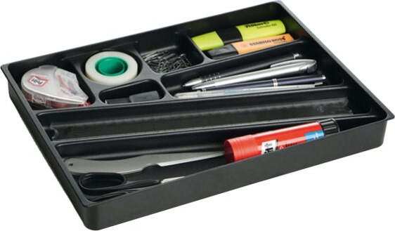 Vaschetta portaoggetti Idealbox per cassetti - 24x34x3 6 cm - nero - Durable Cancelleria e prodotti per ufficio/Archivio ufficio e accessori per scrivania/Accessori da scrivania e archiviazione/Vaschette portacorrispondenza Eurocartuccia - Pavullo, Commerciovirtuoso.it