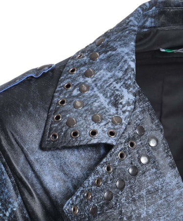 Vasco---Chiodo-Uomo-Borchiato-Blu-in-vera-Pelle