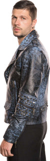Vasco---Chiodo-Uomo-Borchiato-Blu-in-vera-Pelle