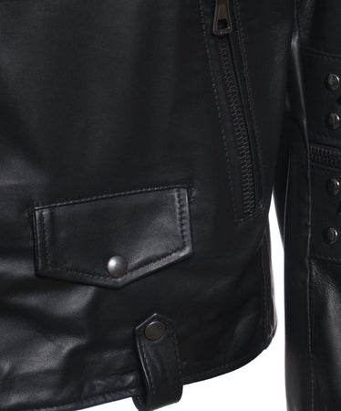 Vasco---Chiodo-Uomo-Borchiato-Nero-in-vera-Pelle