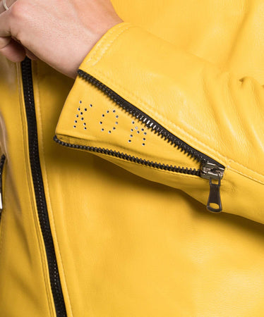 Vasco---Chiodo-Uomo-Giallo-Borchiato-in-vera-Pelle