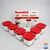 Vasetti-Rossi-x-6---Yogurtiera-Multi-Delices