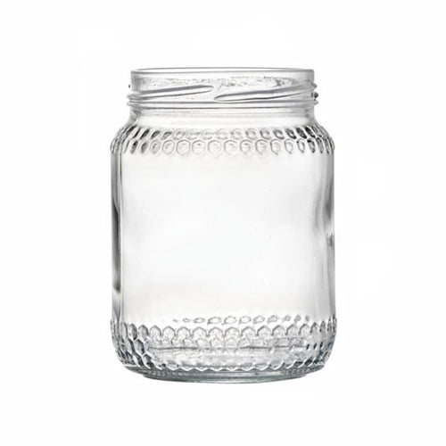 Vaso in vetro Miele per alimenti e conserve con imboccatura Twist Off