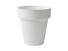 Vaso tondo Porto Colour in plastica colorati da esterno e giardino per fiori e piante