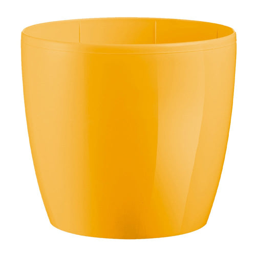 Vaso tondo Madeira Luxy Colour in plastica colorati da esterno e giardino fiori piante