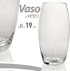 Vaso-19x8cm-In-Vetro-Trasparente-Elegante-Per-Fiori-Piante-Decorazione-Arredo