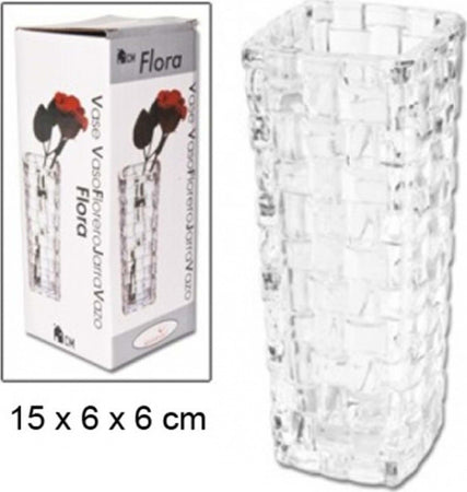 VASO ALTO 15 CM CRISTALLO TRASPARENTE VETRO PORTAFIORI PORTAPIANTA PORTA FIORI Casa e cucina/Decorazioni per interni/Vasi Trade Shop italia - Napoli, Commerciovirtuoso.it
